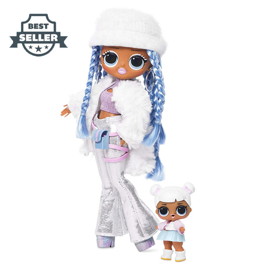 LOL 서프라이즈 윈터 디스코 '스노우리셔스' 패션 인형 LOL Surprise LOL Surprise! OMG Winter Disco Snowlicious Fashion Doll & Sister